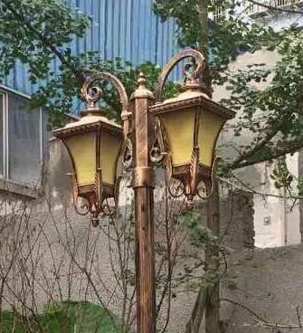【led庭院燈案例】四川省達州市小區亮化工程